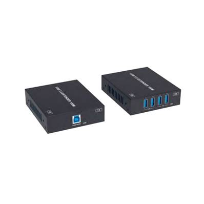 Extendeur USB 3.0 (5Gbps) type B PoC sur CAT6A, 100m