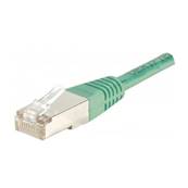 Cordon RJ45 cat.6 F/UTP 250 MHz vert 25m