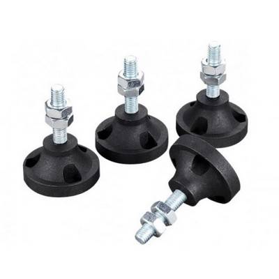 4 pieds réglables de type vérin à vis pour coffret éco (haut. 85mm)