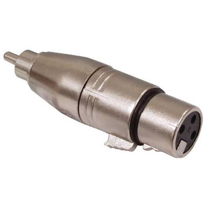 Adaptateur XLR 3 pts femelle/RCA mâle