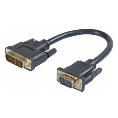 Adaptateur DVI-I M vers VGA HD15 M - 0.15m