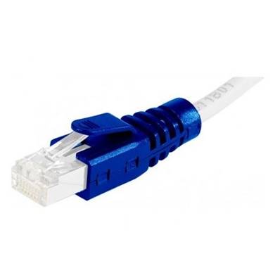 Manchons pour connecteur RJ45 -6mm-  clipsable -bleu (x10)