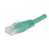 Cordon RJ45 cat.6 U/UTP 250 MHz vert 7m