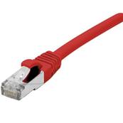 Cordon RJ45 cat.6 F/UTP 250 MHz LSOH snagless rouge 20m