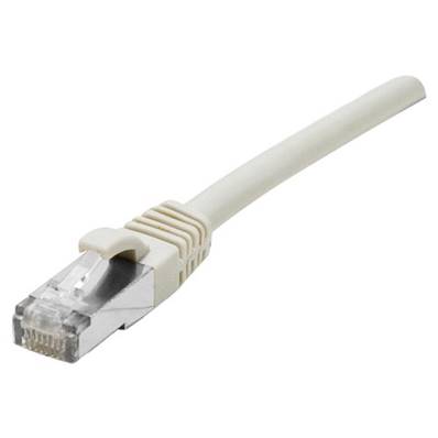 Cordon RJ45 cat.6a S/FTP 500 MHz LSOH snagless gris 7.5m