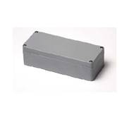 Boîtier polyester gris 190x75x75 mm