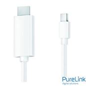 Cordon Mini DisplayPort mâle vers HDMI mâle de 1.5m