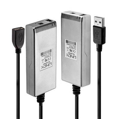 Lindy - Extender USB 2.0 sur fibre optique, 200m