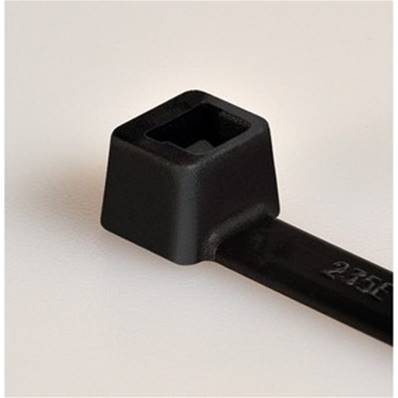 100 colliers de serrage en polyamide 300 x 4.6mm noir