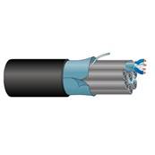 Câble multi-starquad 8 QUAD AWG24 Ø ext.17.7 mm noir FR-LSHF Cca