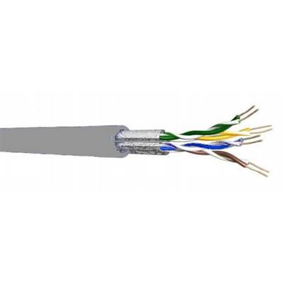 UC400S27 Câble souple cat.6 4P U/FTP 100 Ohms 400MHz LSZH gris