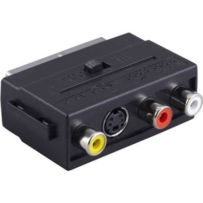 Adaptateur Péritel mâle vers 3xRCA femelle (audio out/vidéo out)