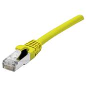 Cordon RJ45 cat.6a S/FTP 500 MHz LSOH snagless jaune 10m