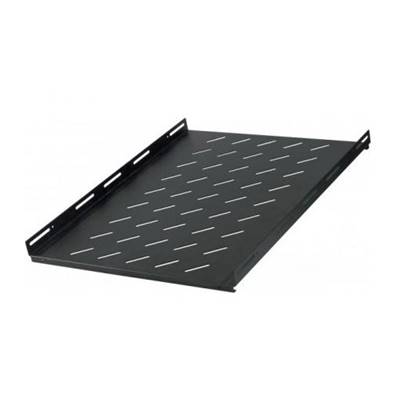 Etagère fixe noire prof 750mm pour baie P1000 charge 60kg