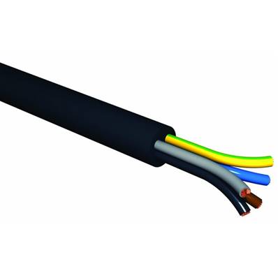 HO7RNF5G10 Câble souple 5G10mm² élastomère noir Ø 22,9/29,1mm