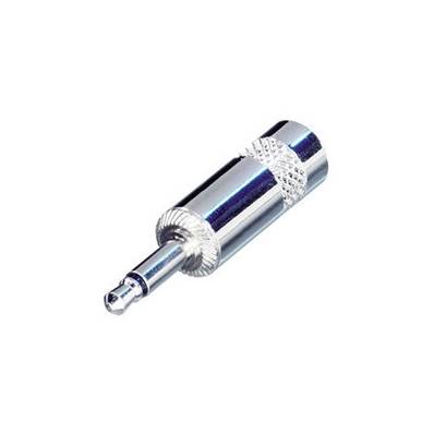 NYS226 Fiche jack 3.5mm mâle mono métal pour câble ø 4mm