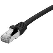 Cordon RJ45 cat.6 F/UTP 250 MHz LSOH snagless noir 10m