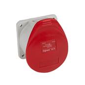 Socle secteur droit femelle CEE17 -32A - 3P+N+T -400V -IP44