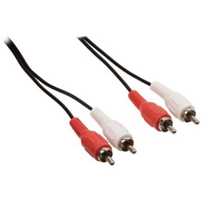 Cordon audio éco 2 RCA stéréo M/M - 15m
