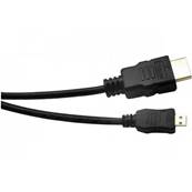 Cordon HDMI 1.4 Highspeed Ethernet vers micro HDMI de 5 m