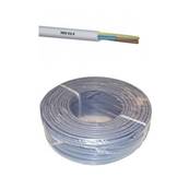 HO5VVF3G0.75 Câble souple 3G0.75mm² PVC blanc Ø 6,0/7,6mm