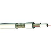 19VATCAPH Câble antenne coaxial 19dB class B PVC blanc Ø 6,80mm