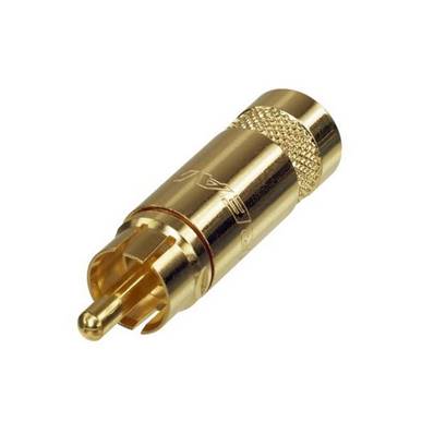 NYS352AG Fiche RCA métal pour câble ø 7.2 mm corps et contact or