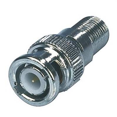 Adaptateur BNC mâle / fiche F femelle