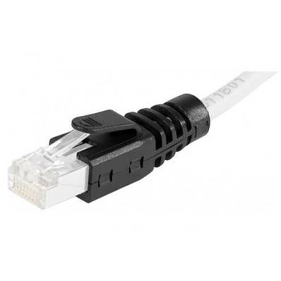 Manchons pour connecteur RJ45 -6mm-  clipsable -noir (x10)