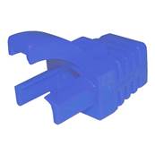 Manchon Snagless pour RJ45 6mm (x100) - bleu