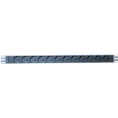 Réglette secteur verticale (14U) 12 PC 16A cordon 2.3m