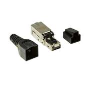 Fiche RJ45 de terrain CAT.6a STP (mono AWG 22 à 26)(multi AWG22 à 27)