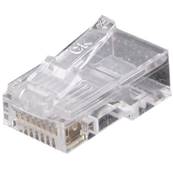 Fiche RJ45 mâle à sertir non blindée (8P8C) (sachet de 10 pièces)