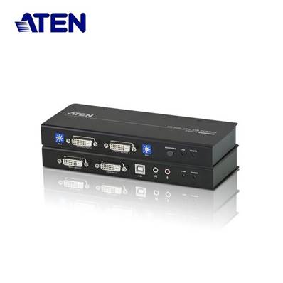 CE604-AT-G Système d'extension KVM double écran DVI/USB/AUDIO/RS232 6