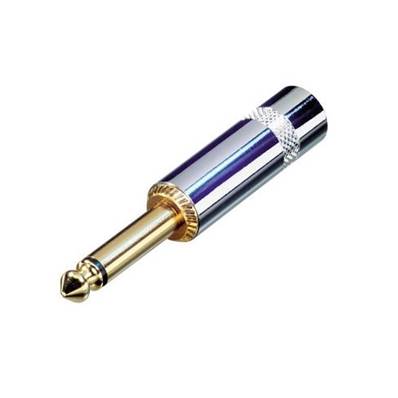 NYS224G jack 6,35 métal mono pour câble 6mm contact or