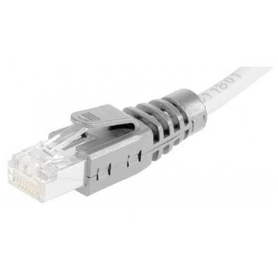 Manchons pour connecteur RJ45 -6mm-  clipsable -gris (x10)