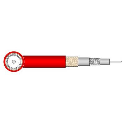 TRIAX11 Câble Triax 11 pour caméra 75 Ohms PVC rouge Ø 10,90mm