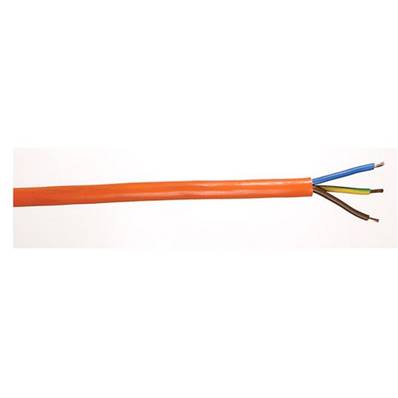 HO5VVF3G0.75 Câble souple 3G0.75mm² PVC orange Ø 6,35mm