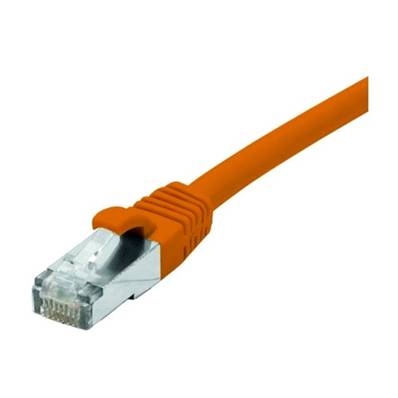 Cordon RJ45 CAT.6A S/FTP 500 MHz LSOH snagless orange 10m