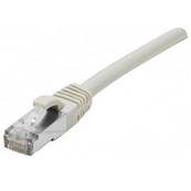 Cordon RJ45 cat.6 F/UTP 250 MHz LSOH snagless gris 1m