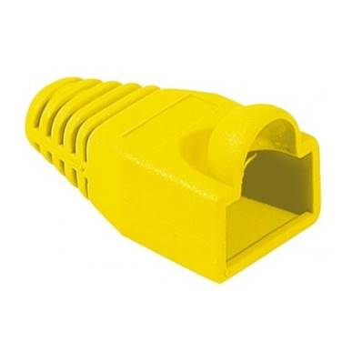 Manchon à bosse pour RJ45 - 6mm - jaune