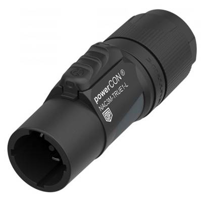 NAC3M-TRUE1-L Fiche mâle powercon true one étanche IP65 TOP