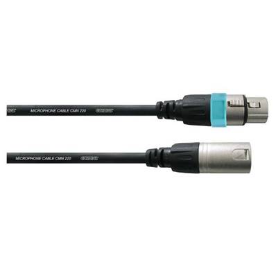 Cordon XLR 3 pts F vers Jack 6.35mm mono M REAN - 10m