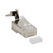 Connecteur RJ45 Cat6a blindé, souple et rigide  (X10)