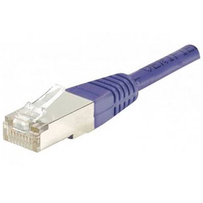 Cordon RJ45 cat.6 F/UTP 250 MHz violet 2m