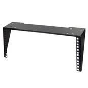 Support Vertical Mural ou Sous Bureau 19" Noir 4U