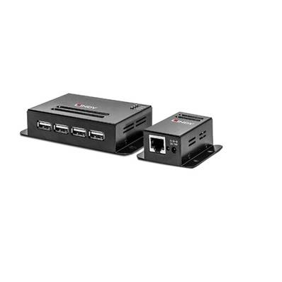 Lindy - Extender 4 ports USB 2.0 Cat.6, 50m